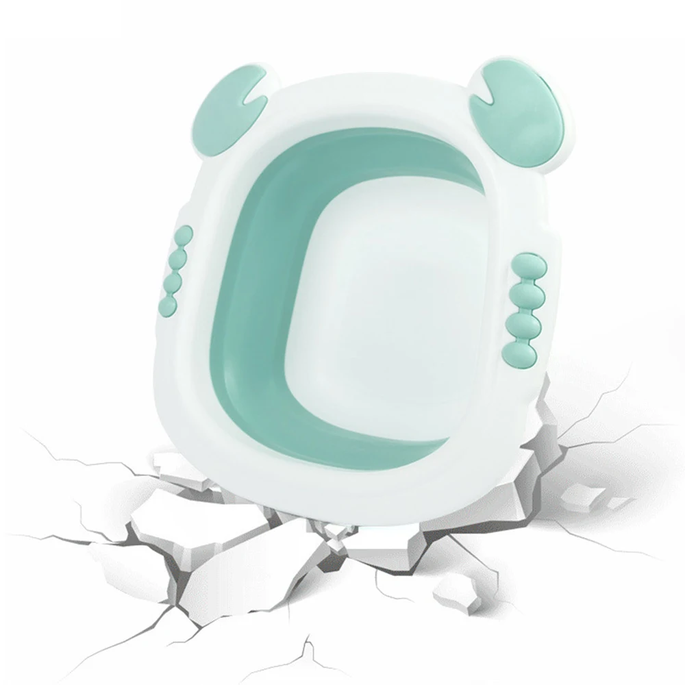 Складная раковина портативная для новорожденных путешествий ног складная