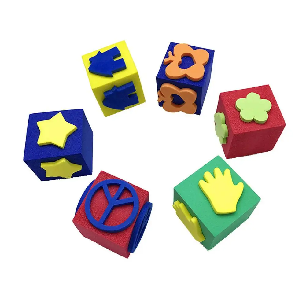 EVA печать штамп для ручки детская живопись художественные инструменты DIY