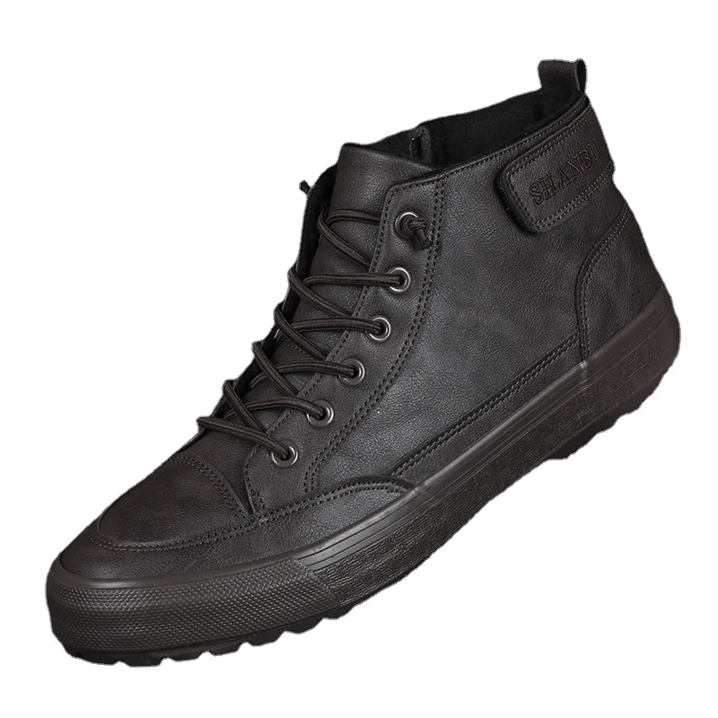 

21922 Men Winter Warm Loafers Casual Shoes Italian Men Moccasins Breathable Slip on Black Driving Shoes