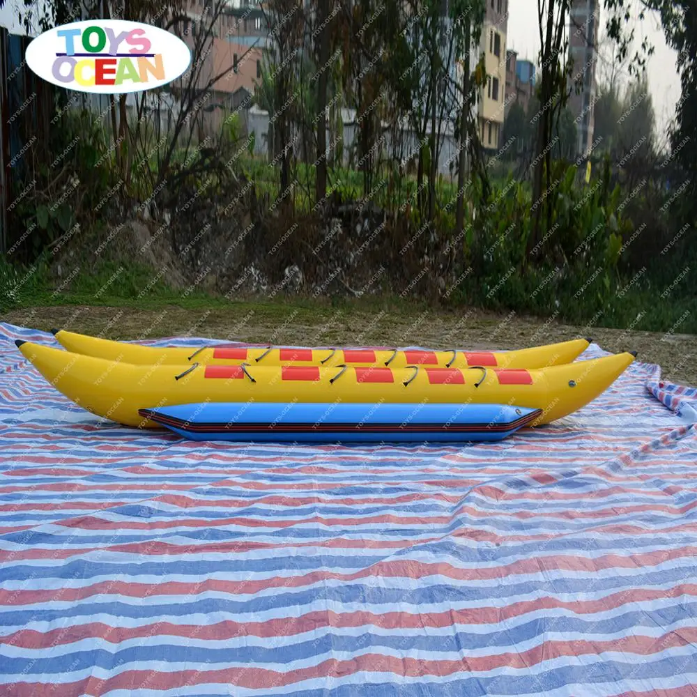 Двойная трубка надувная летающая рыба водная плавающая Банановая лодка|boat