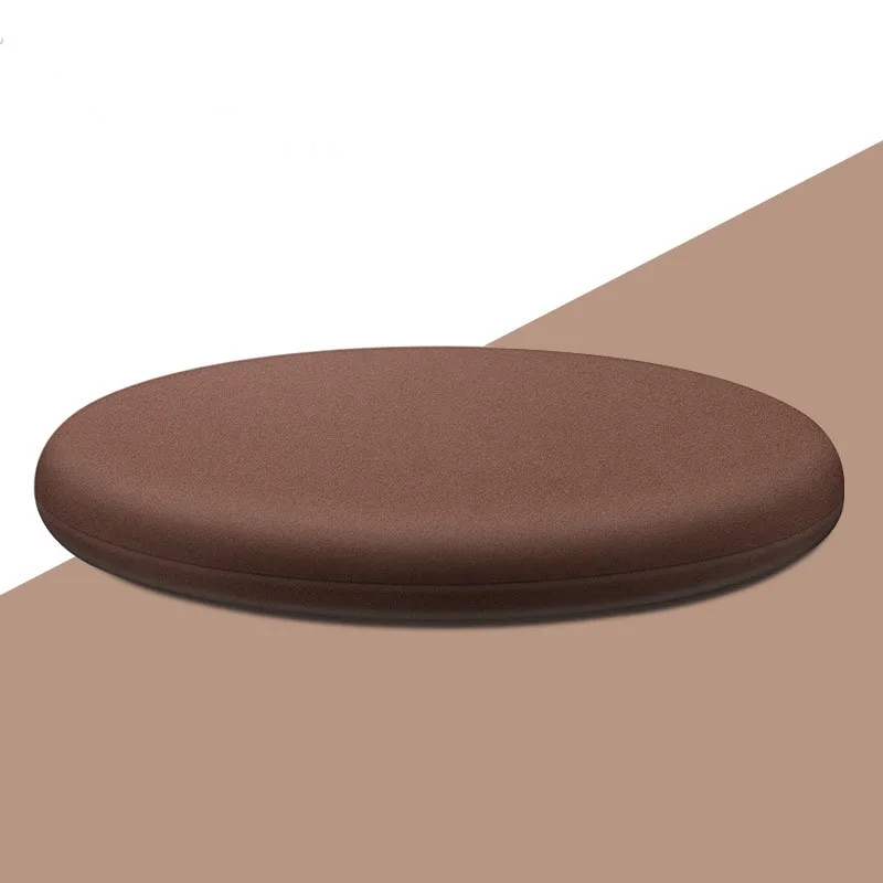 

Cotton Linen Seat Cushion 5 Size Plush Round Bar Stool Pad Soft Chair Cushion 16X16in Home Decoration
