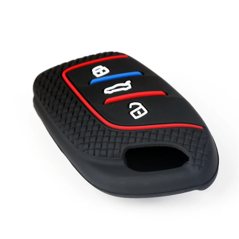 

Car Styling key Protector Flip Remote Silicone Car Key Case Cover Skin Holder Fob for MG MG5 HS ZS EZS EHS MG6 Car Accessories