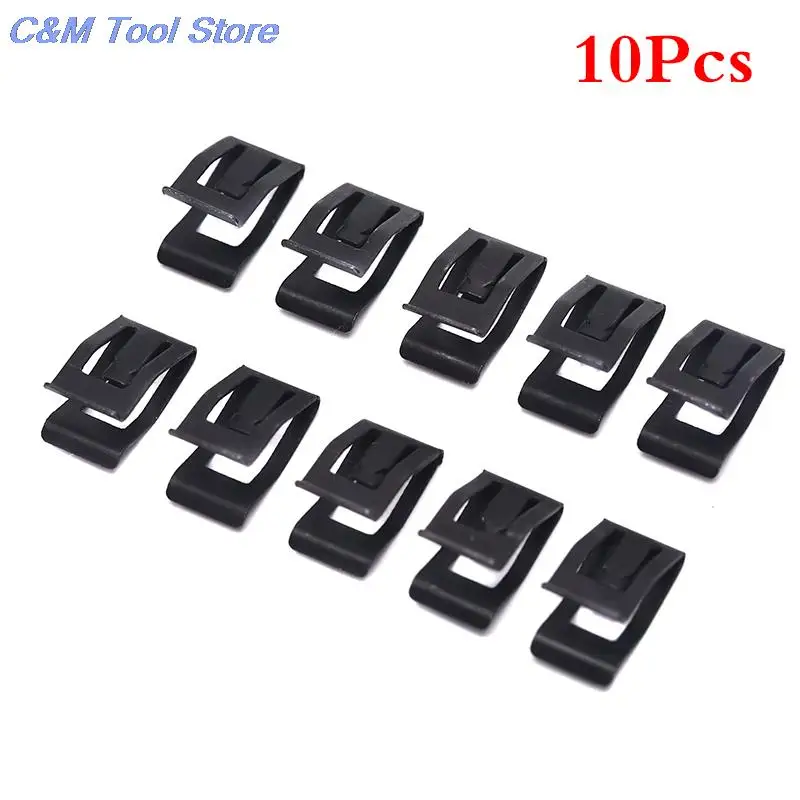 

10 шт., Универсальные Металлические фиксаторы для передней панели автомобиля