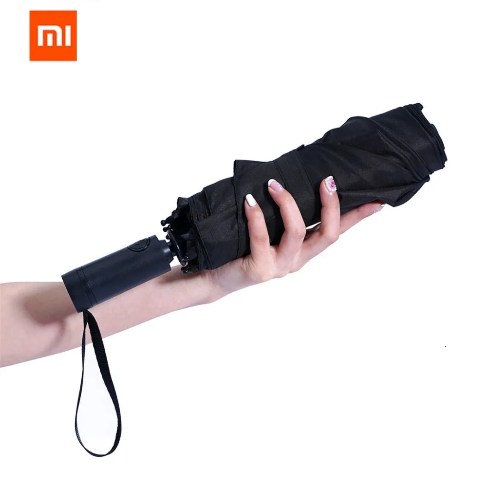 Xiaomi mi jia WD1 автоматический Дождливый Зонтик Солнечный дождливый летний