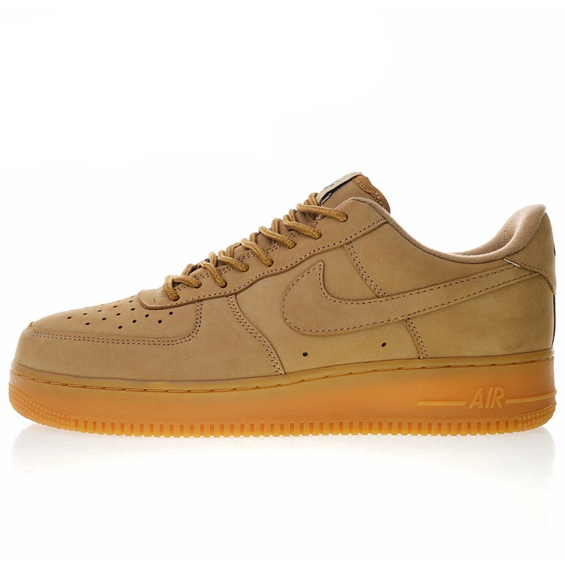 Новинка, высокое качество, Nike Air Force 1, низкая 07, Льняная мужская и женская обувь для скейтбординга, уличные кроссовки, амортизация, AA4061 200 - Цвет: AA4061-200