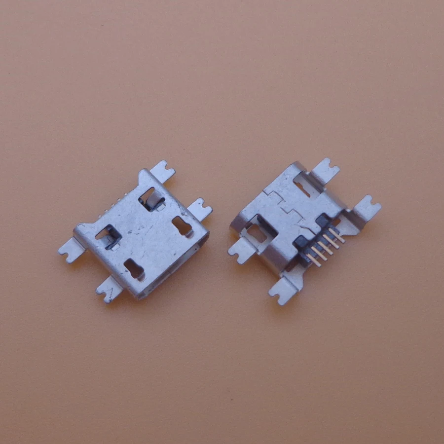 500 шт. 1 27 4SMD Micro USB 5P гнездовые разъемы SMD для Samsung Anroid телефонные Разъемы|smd micro usb