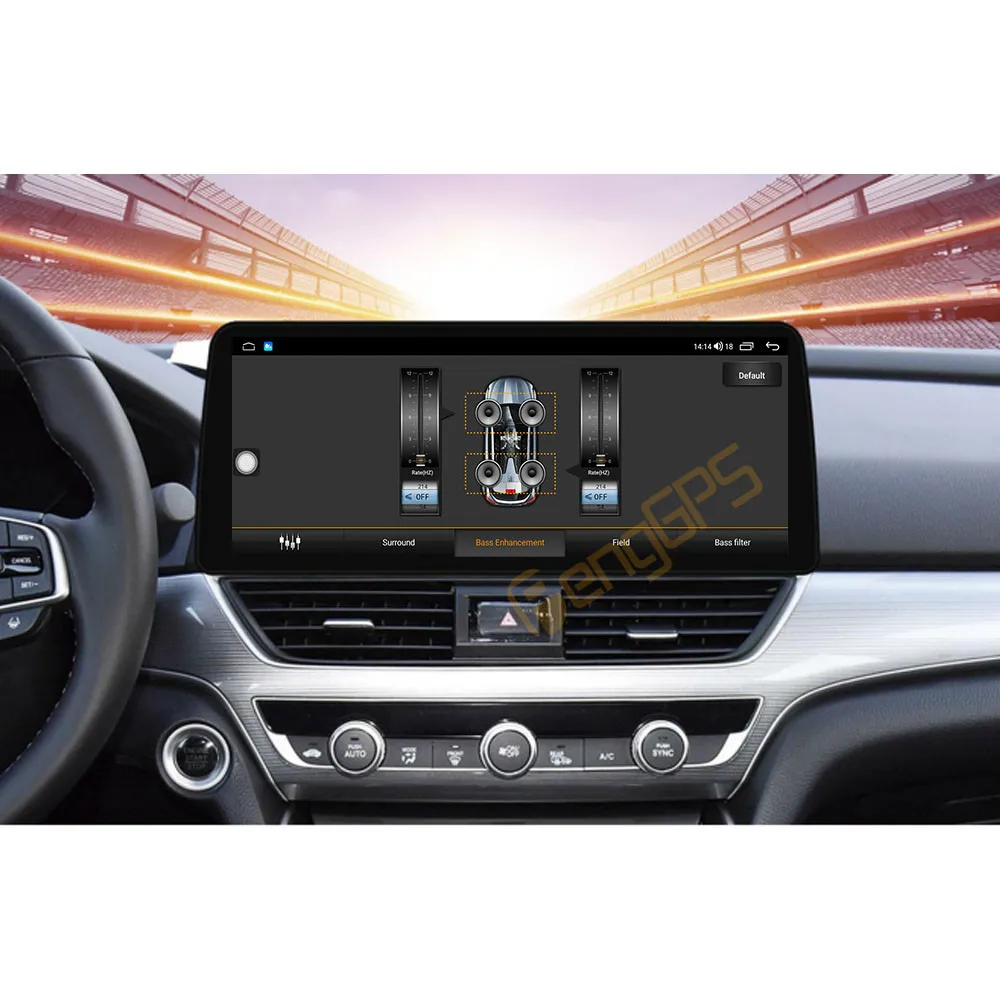 Автомагнитола для Honda Accord 2018 2019 2020 2021 Android стерео мультимедийный плеер 2Din