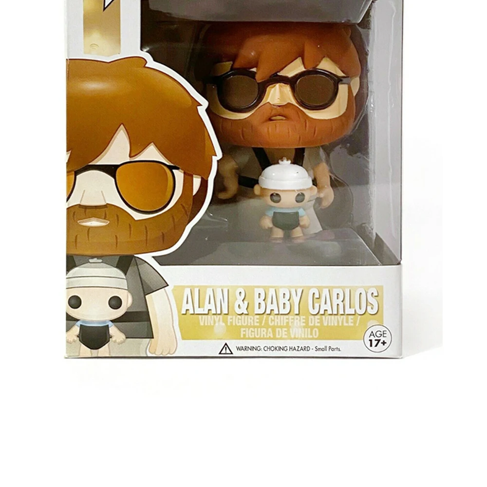 

POP The Hangover ALAN BABY CARLOS with box Vinyl Action Figures brinquedos Collection Model Toys for Children gift