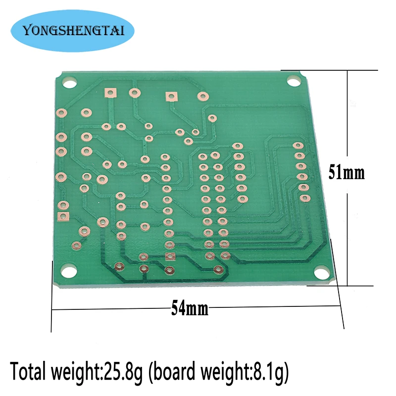 Цифровые 4-битные электронные часы AT89C2051 набор для самостоятельной сборки -