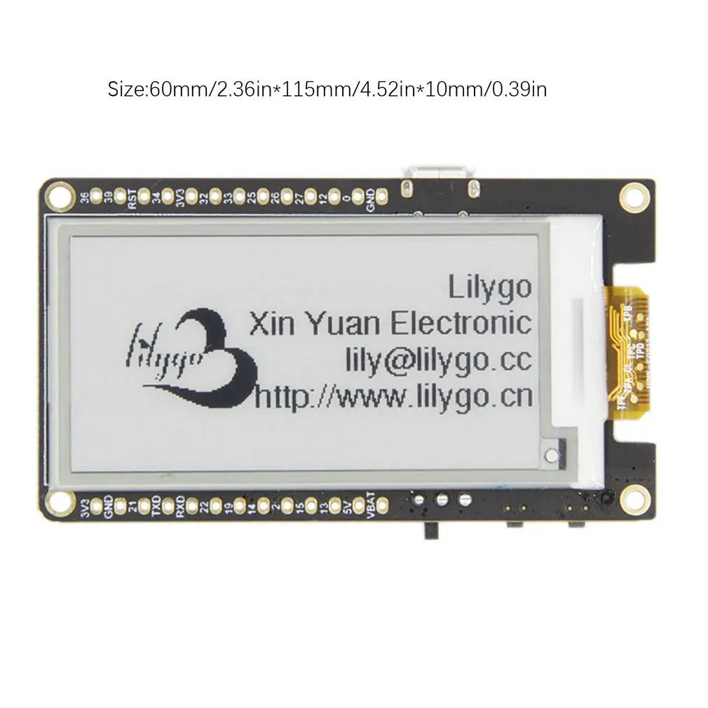 Модуль беспроводной TTGO T5 V2.3 базовый модуль с Wi-Fi ESP-32 esp32 2021 макетная плата ePaper