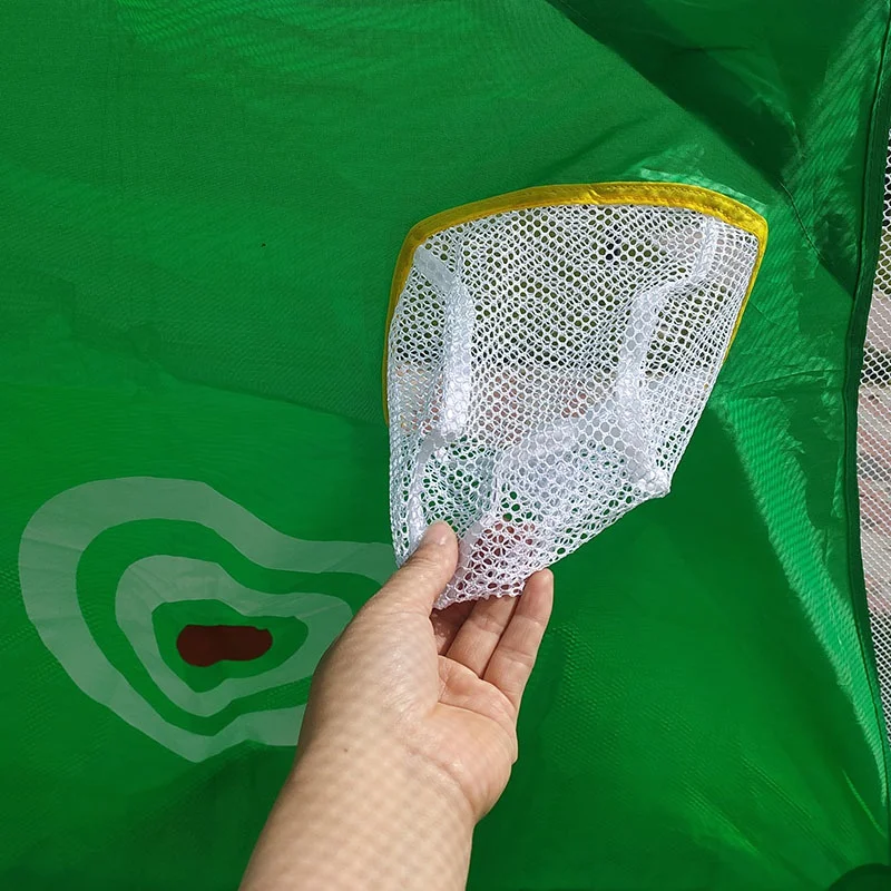 Fiyat Kapalı Açık Katlanabilir Golf Pratik Net Golf Isabet Kafes Bahçe Otlak Uygulama Ekipmanları çadır Golf Eğitim