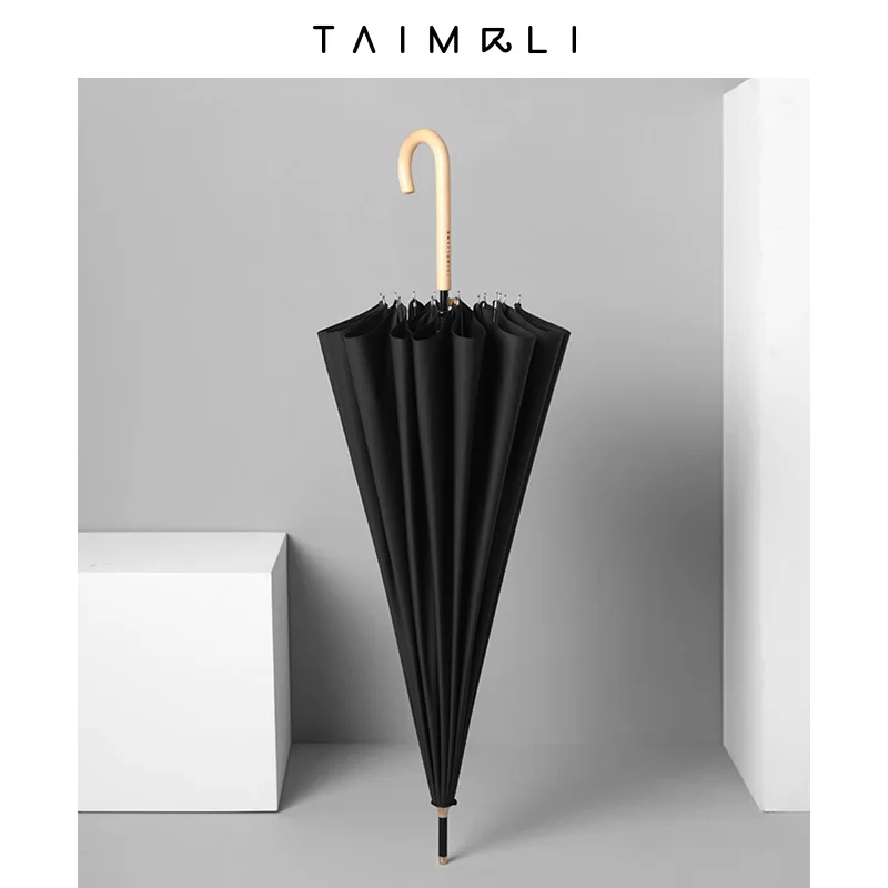 

Long Umbrella Wind Resistant Strong Outdoor Windprof Pink Umbrella Jewerly Clear Patio Large Paraguas Grande Umbrellas BG50YS