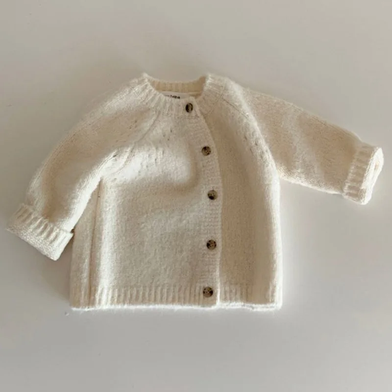 

Baby Boys Girls Autumn Winter Cardigans 2021 New Fashion Knitted Sweaters Coats Toddler Knitting Outerwear Newborn Knitwear 0-2Y