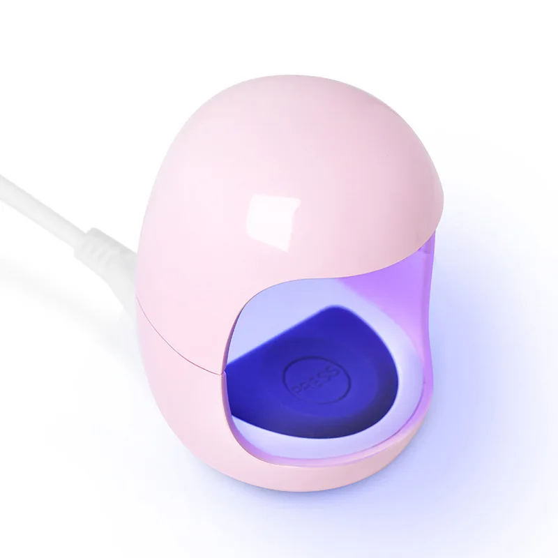 Egg Shape 3W USB UV LED Lamp Nail Dryer For All Gel Polish Drying 30s Fast Dry Machine Charge Art Tool Dropship | Красота и здоровье