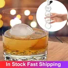 Силиконовый поднос для льда с 4 ячейками, 3D круглая форма для льда, форма для шаров, форма для замороженного льда, поднос для кубиков льда, форма для приготовления льда, кухонные формы, инструменты Вечерние