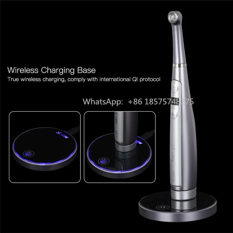 

VAFU Dental Lamp LED Curing Light 1 Second Metal Body Light Cure with Caries Detector Built Light Meter Composites Resin Veneer