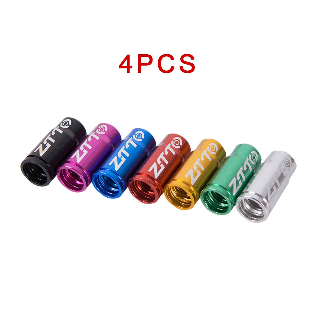 

4 Pcs Bicycle Valve Cap Durable Aluminium Road Bike Mouth Cap Dust Cover For MTB Road Race Bike Cycling Accessories