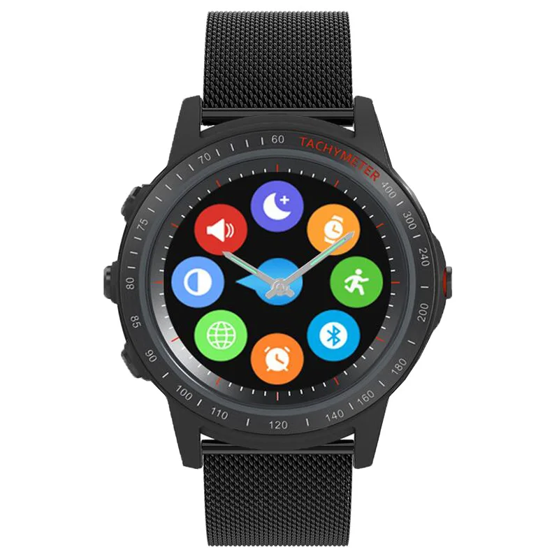 black S22, спортивные Смарт-часы с двумя Bluetooth, водонепроницаемые, фитнес-трекер, пульсометр, умные часы для мужчин и женщин, для lenovo, часы 9, HUAWEI часы - Цвет: black