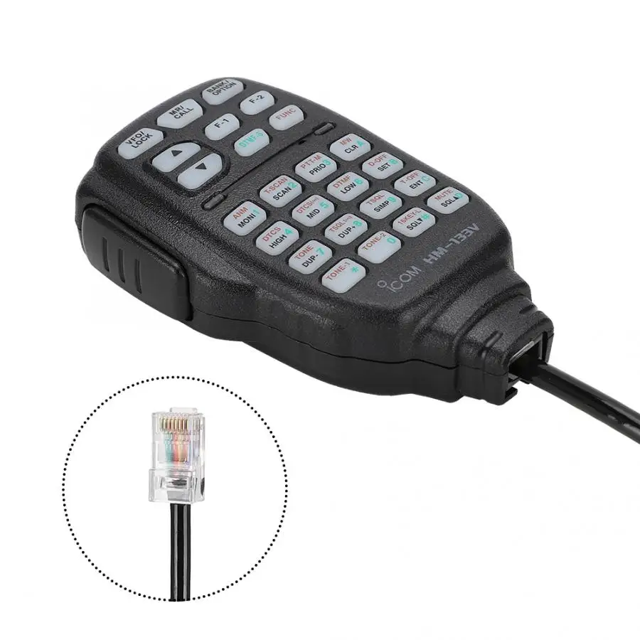 YiNiTone HM 133V микрофон мобильный автомобильный радиоприемник ручной для