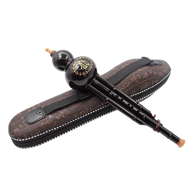 

Традиционная китайская Тыква халуси, кукурбит, флейта, ключ с, профессиональный этнический музыкальный Деревянный инструмент для начинающ...