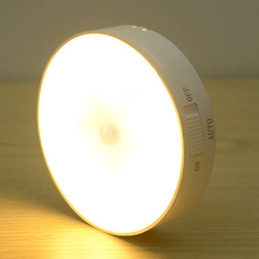 Беспроводной светильник с 6 светодиодами и датчиком движения лампа для спальни