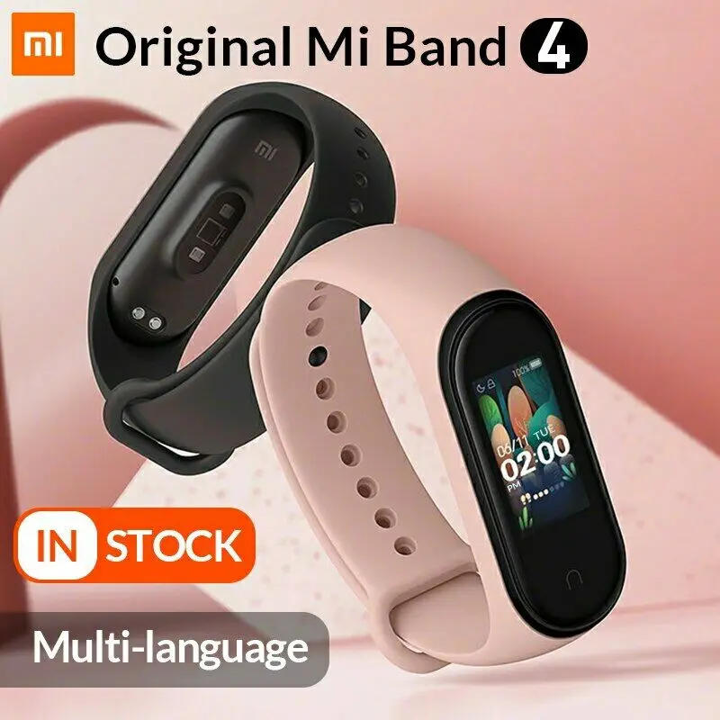 Оригинальный Xiaomi mi Band 4 Музыка Bluetooth 5 0 Спорт Traker Смарт band браслет сердечного ритма