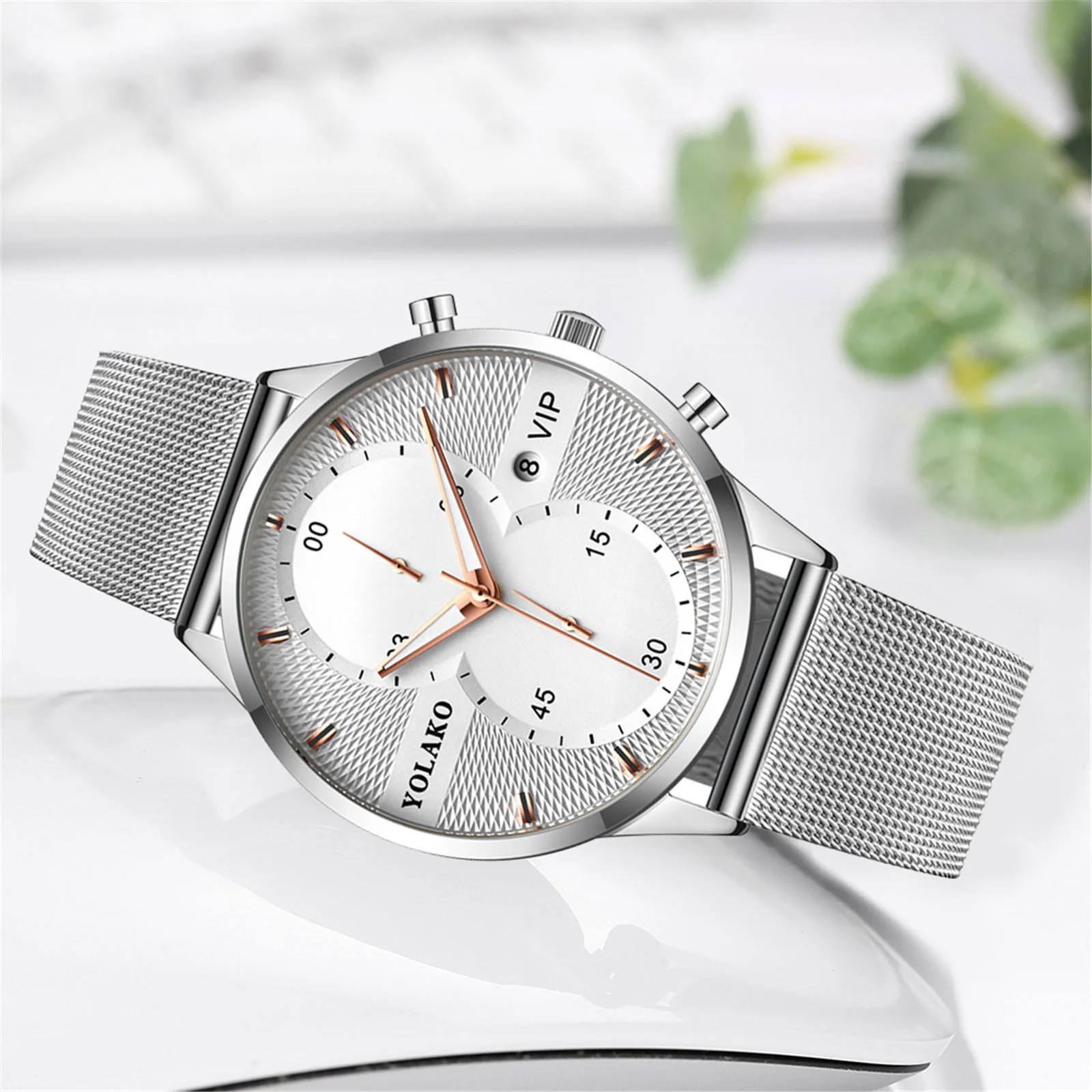 

Top Style Luxury Unisex Watch Female Clock Male Stainless Steel Strap Watches For Women Men Quartz Wristwatch Relogio Masculino