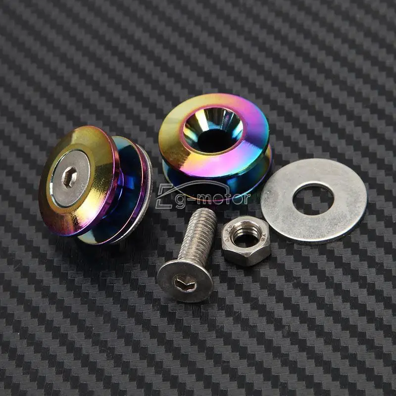 Универсальное Новое Нео хромированное алюминиевое JDM крыло бампера гоночного