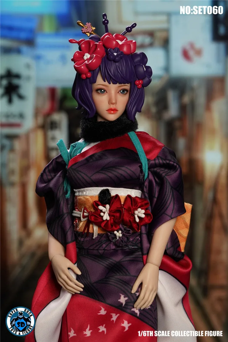 Супер утка SET060 масштаб 1/6 пикантная японская игра Katsushika Hokusai женская голова Лепка
