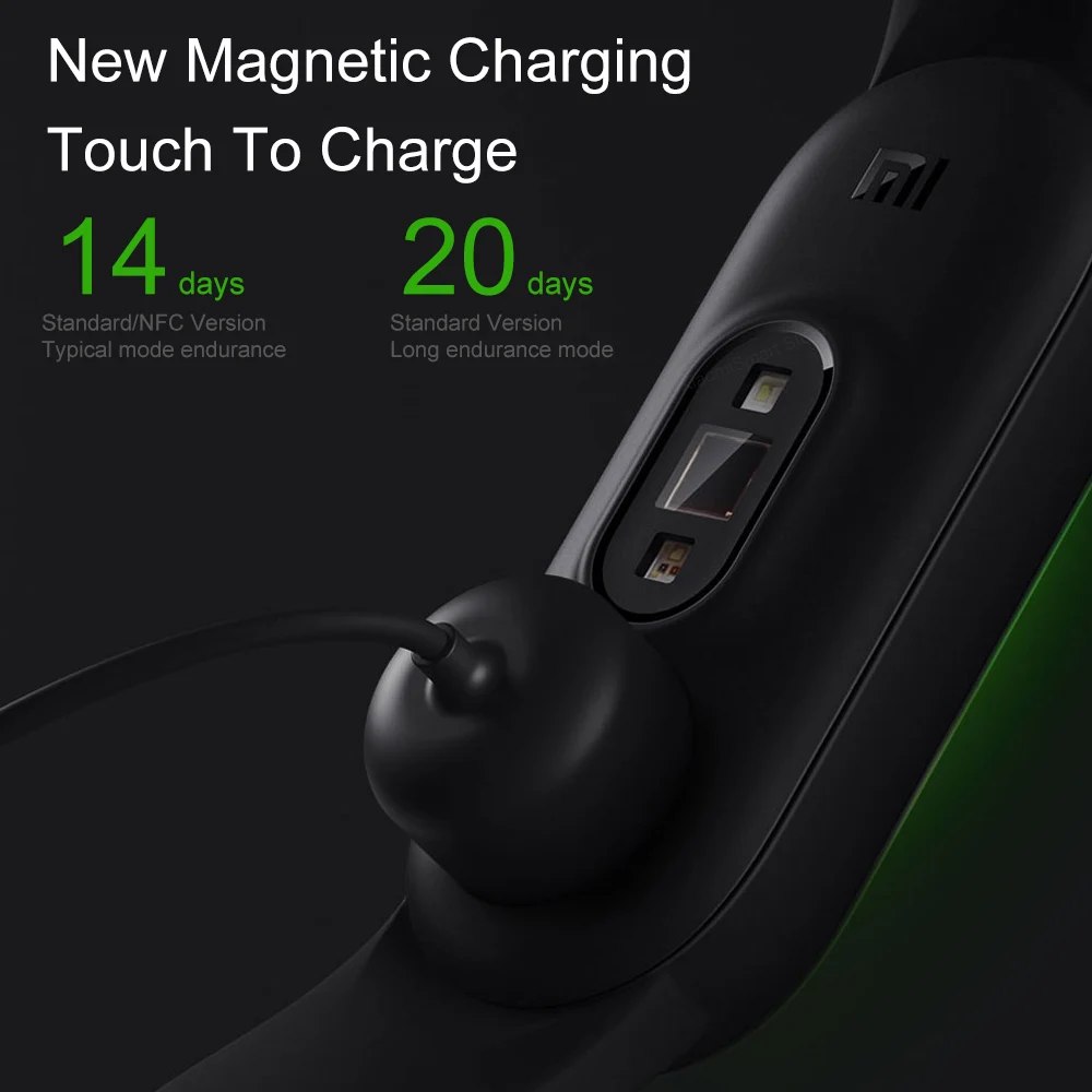 

Xiaomi Mi Band 5 Global Version Fitness Smart Bracelet AMOLED Color Screen Heart Monitor Mi band 5 Bluetooth Sports Smart Band