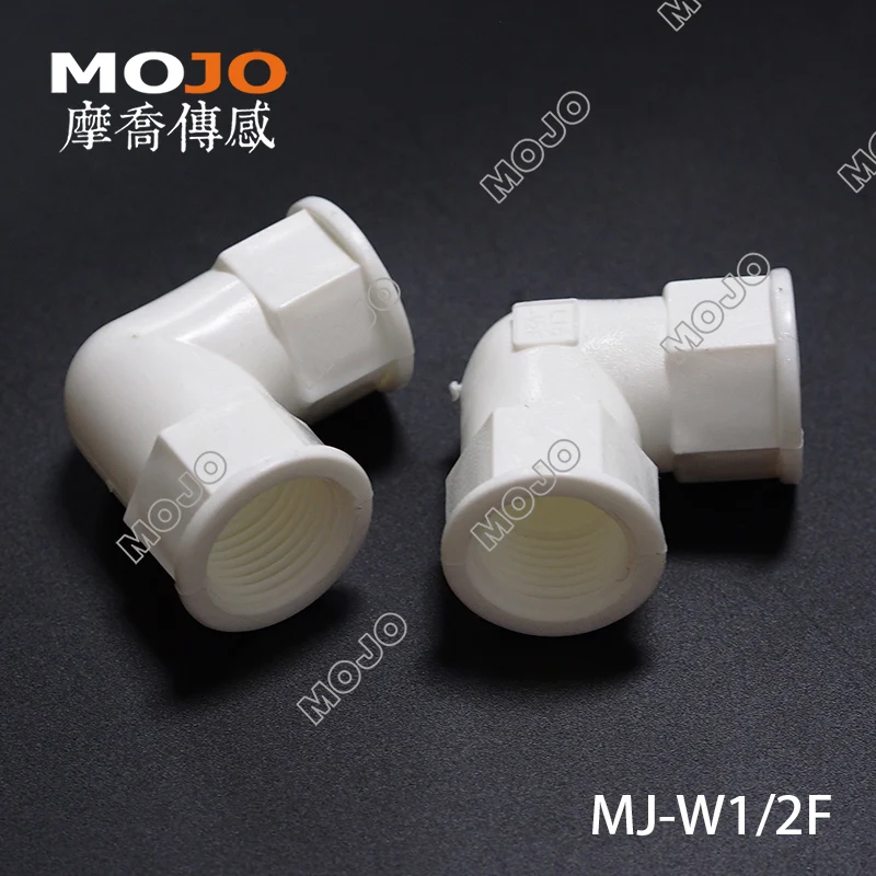 

Pipe fitting DN15 diameter Plastic MJ-W1/2F(50pcs/lot) POM Elbow connector pipe joint Plumbing fittings