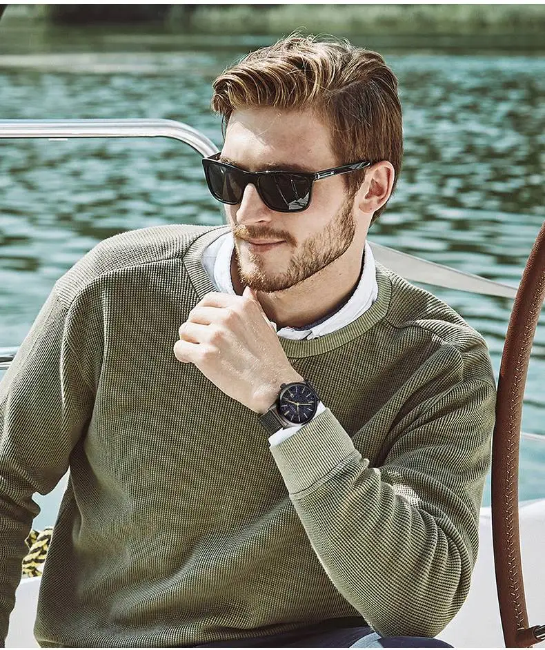 Relogio Masculino, мужские часы, Лидирующий бренд, Роскошные ультра-тонкие наручные часы, мужские часы, часы Erkek Kol Saati Reloj Hombre