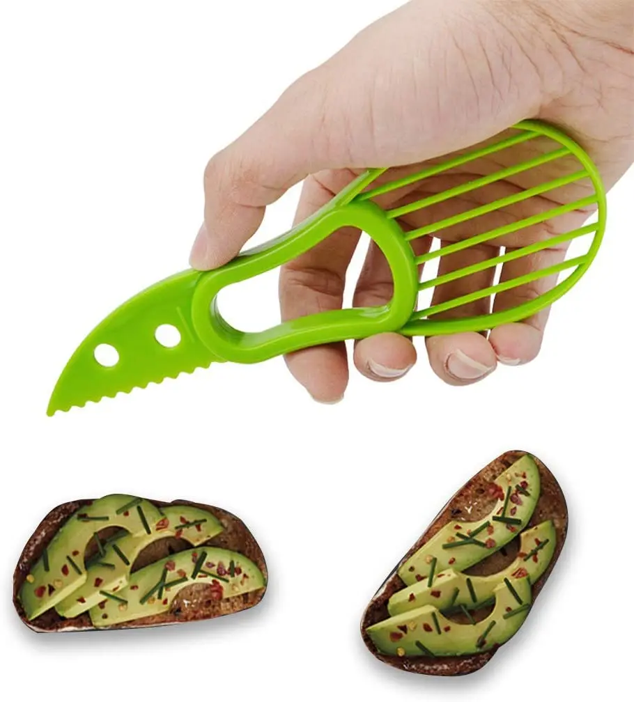 3 в 1 ломтерезка для авокадо Ломтерезка масла и фруктов резак разделитель