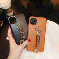 new luxury wristband leather mobile phone cover for iphone11 12 pro max 7 8 plus x xs xr anti drop mobile phone case