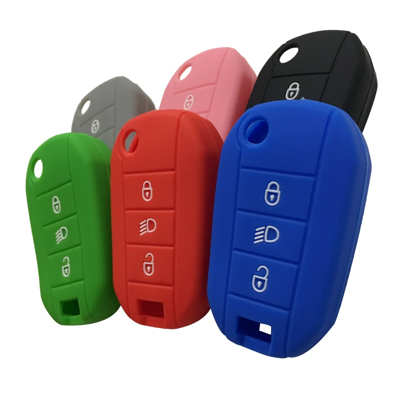 Силиконовый чехол для автомобильных ключей Citroen C4 Cactus Picasso C4l C5 X7 C8 C3 C6 Xsara крышка