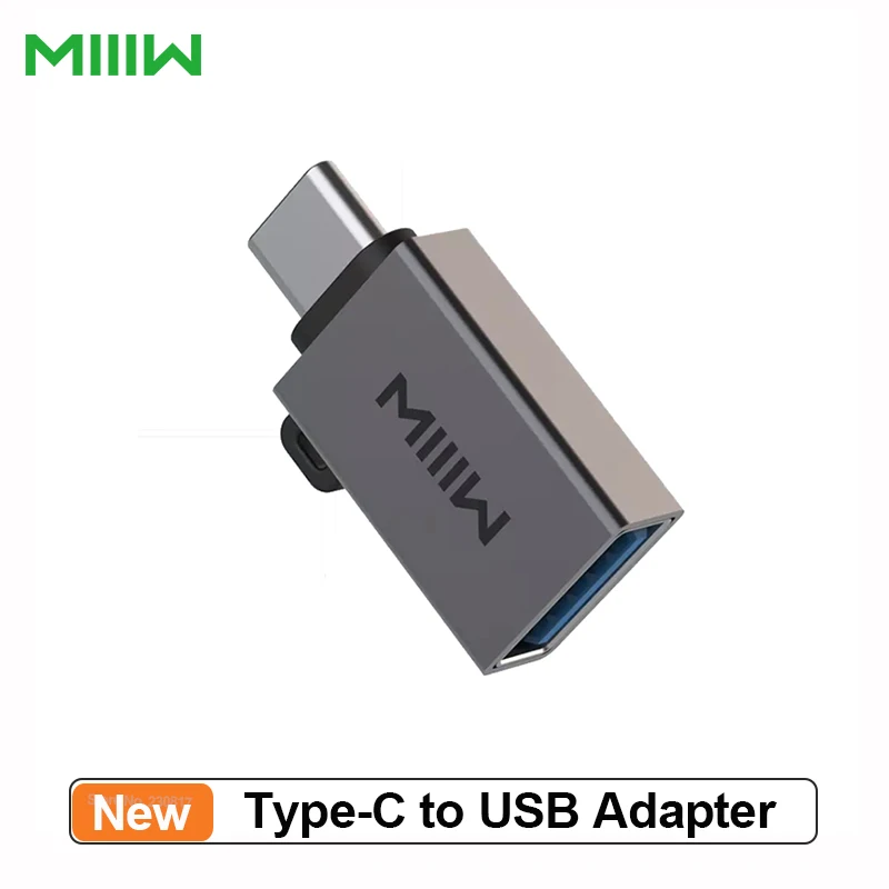Адаптер Miiiw с Type C на USB OTG передача мощности интерфейса для телефона подключенного