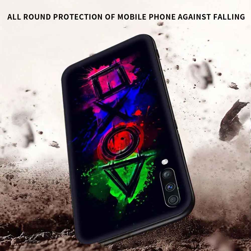 ps5 hot game p playstation phone case for samsung galaxy a51 a71 a21s a12 a11 a31 a52 a41 a32 5g a72 a01 silicone black cover free global shipping