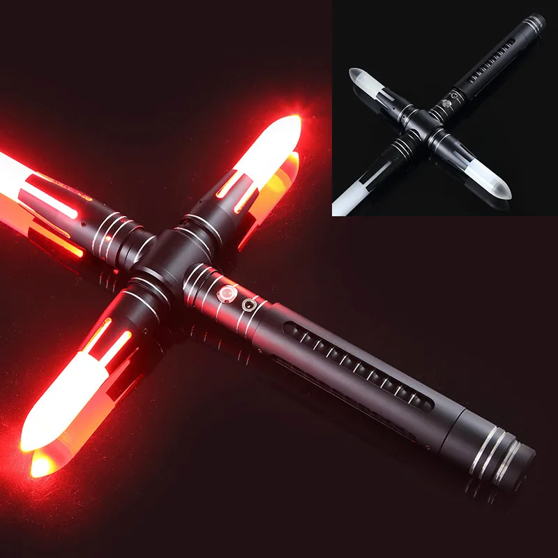 

Light Saber Sword Stick Force Dueling Led Lightsaber with Foc Lock Up Metal Hilt Blaster Sound Luminous Children Gift