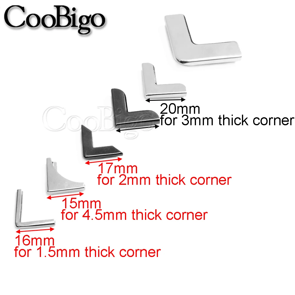 Защитные металлические уголки книга Скрапбукинг Альбомы меню папки записные