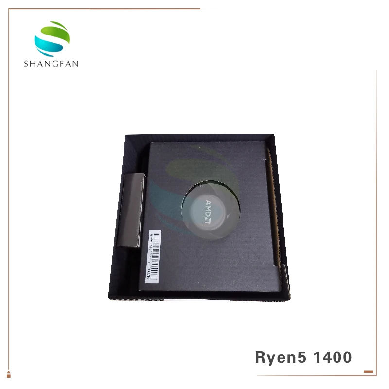 Новый четырехъядерный процессор AMD Ryzen 5 1400 R5 3 2 ГГц YD1400BBM4KAE Socket AM4 с охлаждающим