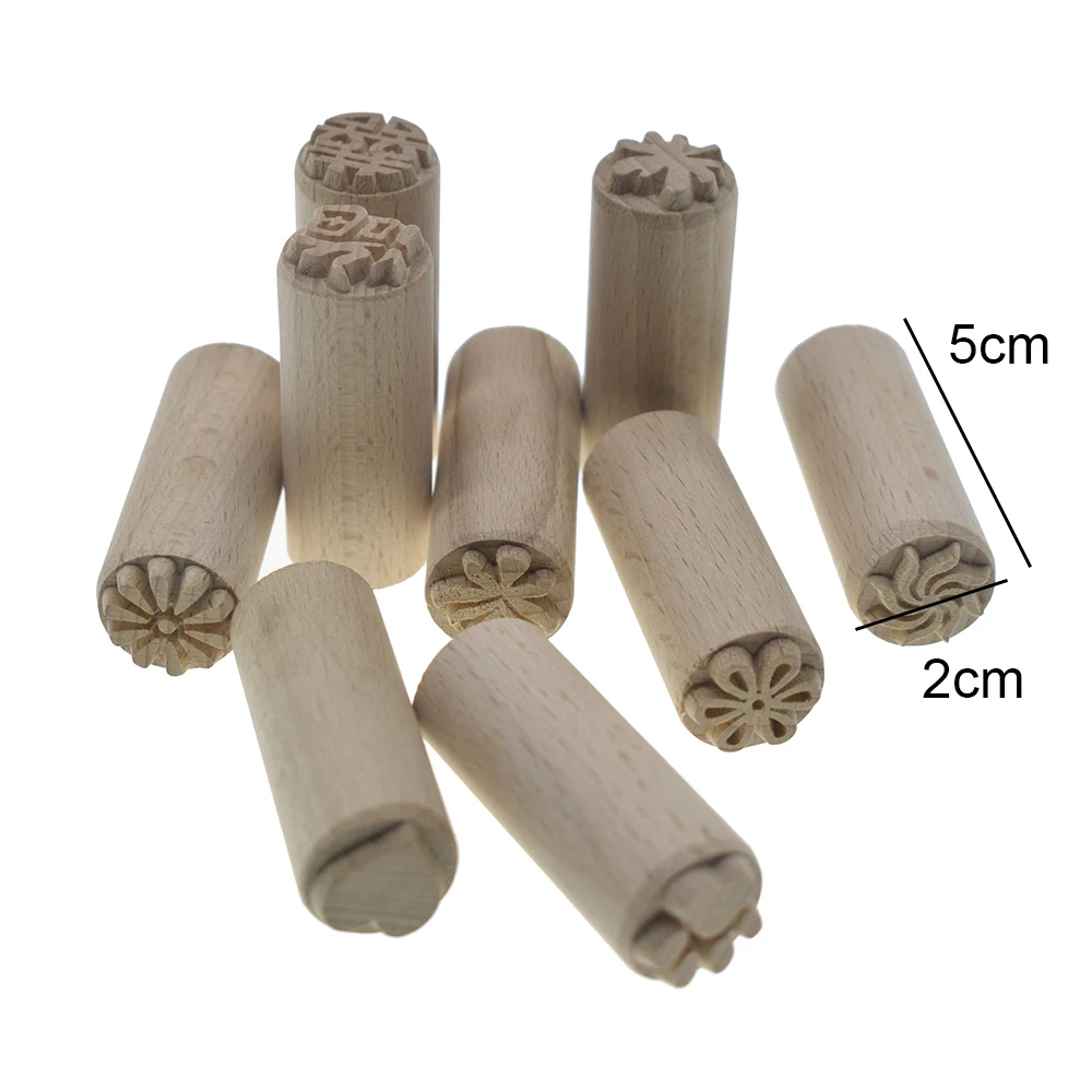 Diy Керамические марки деревянные глиняные инструменты рельефная скульптура