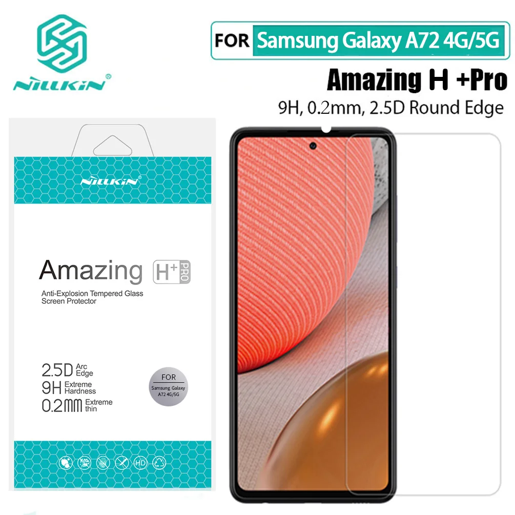 

Для Samsung Galaxy A52 A72 закаленное стекло Nillkin H/H + Pro противовзрывная 9H защита для экрана для A42 A12 A32 A22 5G 4G