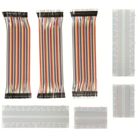 breadbarod 830 400 pin 120pcs dupont cable kit female to male and female to female jumper wire dupont cable breadboard 400 point
