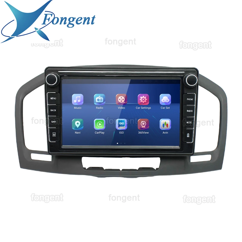 

1280*720 Android 10 автомобильный радиоприемник для Buick Regal для Opel Insignia 2009-2013 мультимедийный плеер стерео навигация GPS 2din DVD