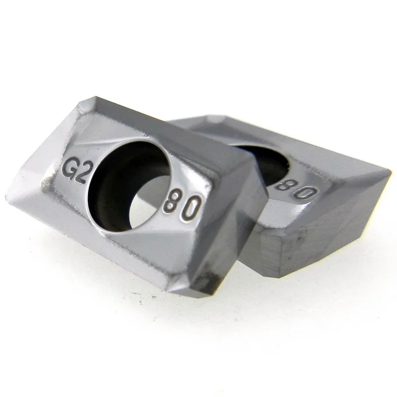 MZG APKT1135PDFRG2 APKT1604PDFRG2 ZPW10 алюминий твердого вольфрама карбида вкладыши концевой фрезы