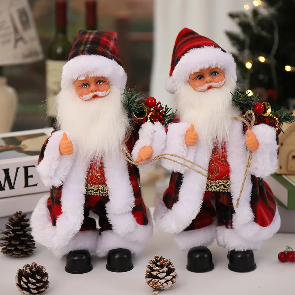 Новогодние и рождественские подарки для детей украшения дома электрический