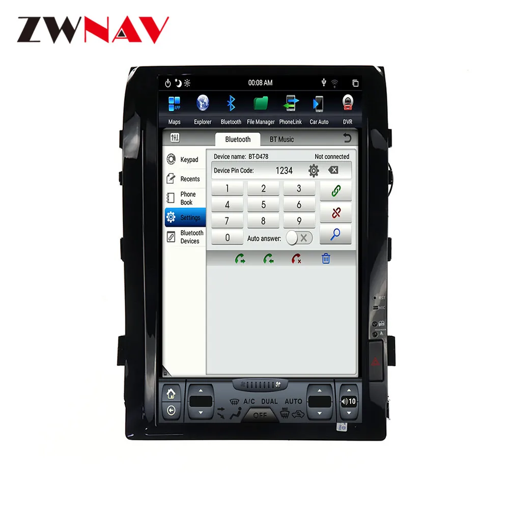 Android 9,0 16 дюймов Tesla стиль автомобиля нет dvd-плеер gps навигация для TOYOTA LAND CRUISER LC200 08-15 головное устройство мультимедийный плеер