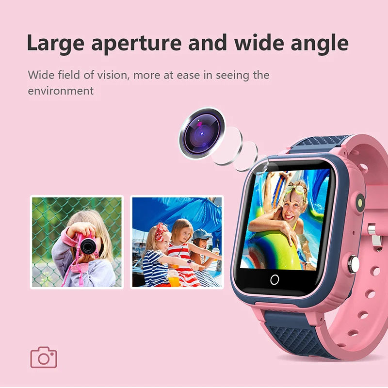 Greentiger LT21 4G Смарт часы для детей GPS трекер WI FI SOS Видеозвонок монитор IP67