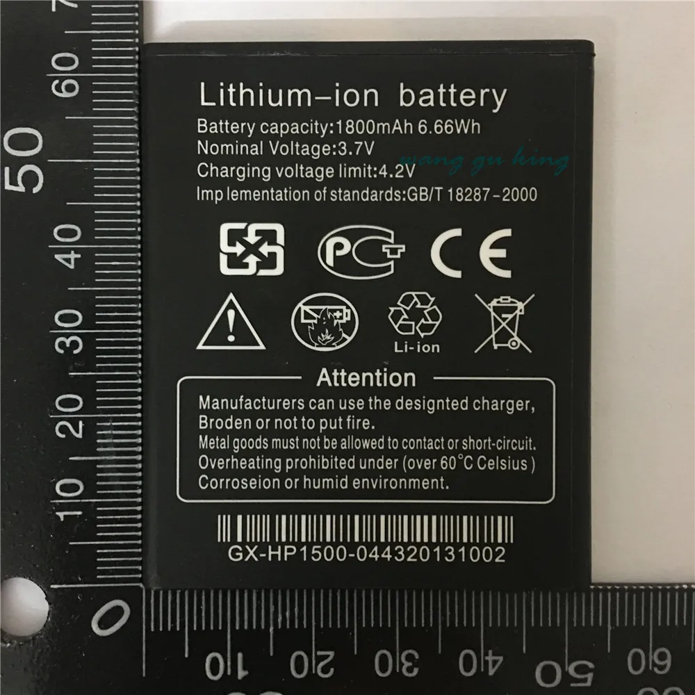 100% оригинальная запасная литий-ионная батарея W100 для THL W100S 1800mAh Высокое качество