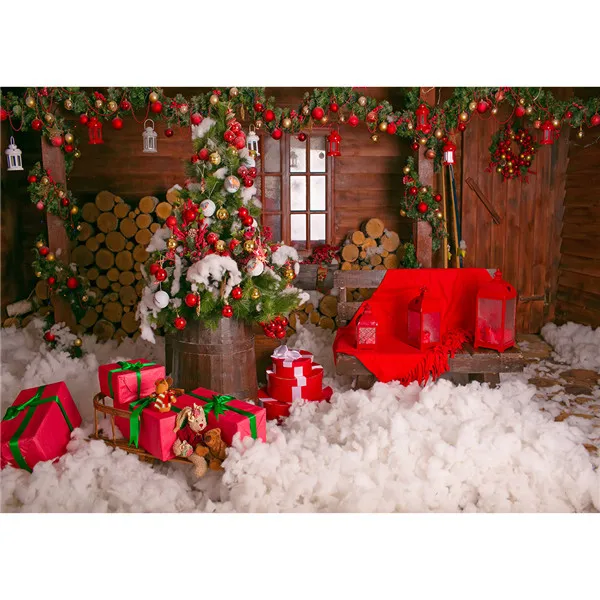 

SHENGYONGBAO Art Fabric Custom Photography Backdrops Prop Christmas day theme Photo Studio Background NY6-2363